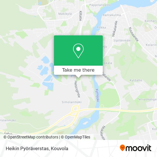 Heikin Pyöräverstas map