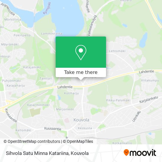 Sihvola Satu Minna Katariina map