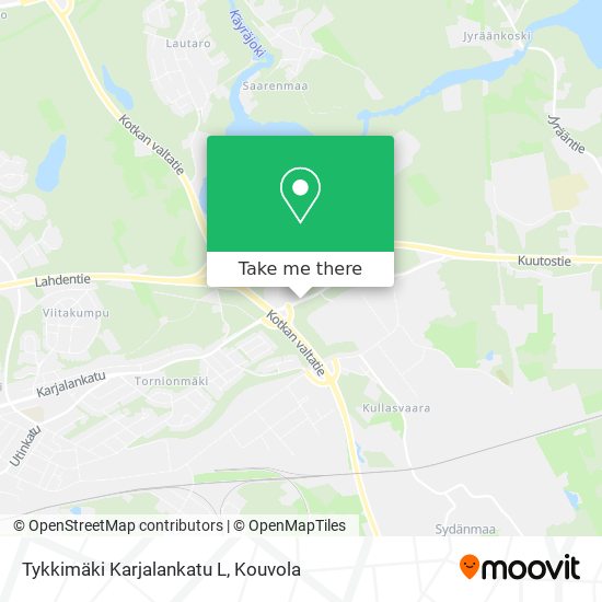 Tykkimäki Karjalankatu L map
