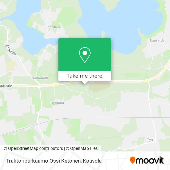 Traktoripurkaamo Ossi Ketonen map