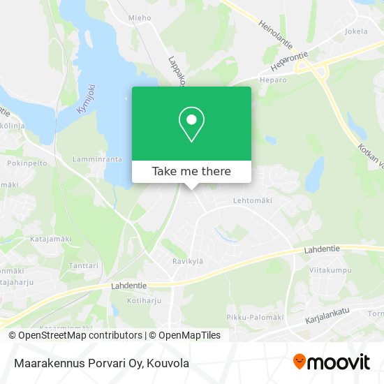 Maarakennus Porvari Oy map