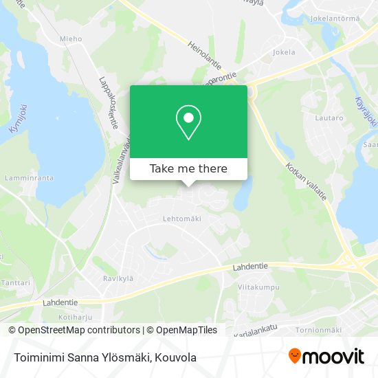 Toiminimi Sanna Ylösmäki map