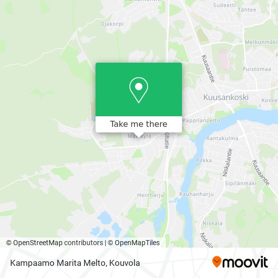 Kampaamo Marita Melto map