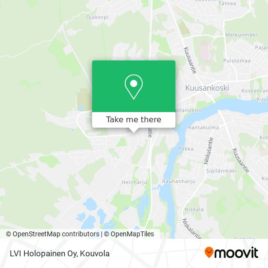 LVI Holopainen Oy map