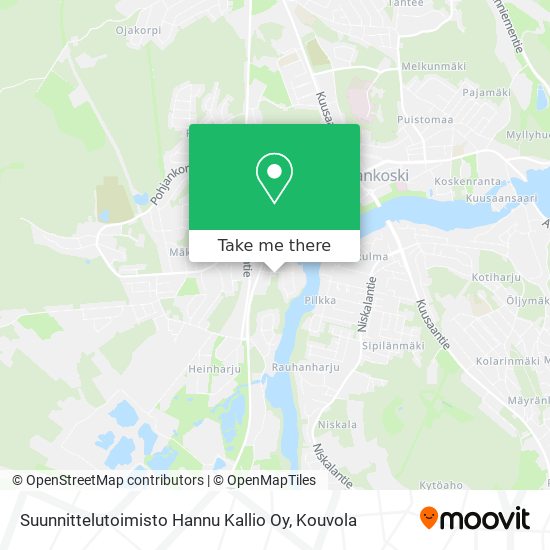 Suunnittelutoimisto Hannu Kallio Oy map