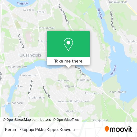 Keramiikkapaja Pikku Kippo map