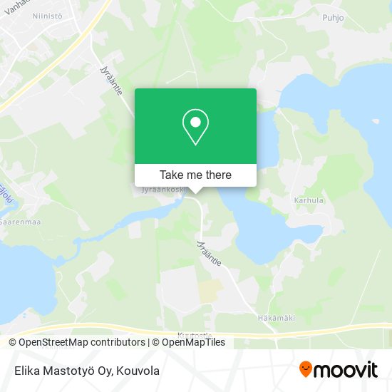 Elika Mastotyö Oy map