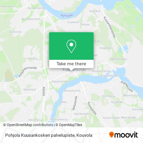 Pohjola Kuusankosken palvelupiste map