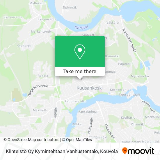 Kiinteistö Oy Kymintehtaan Vanhustentalo map