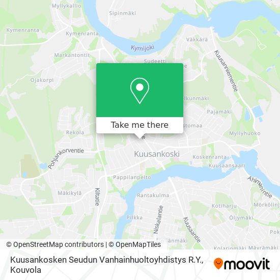 Kuusankosken Seudun Vanhainhuoltoyhdistys R.Y. map