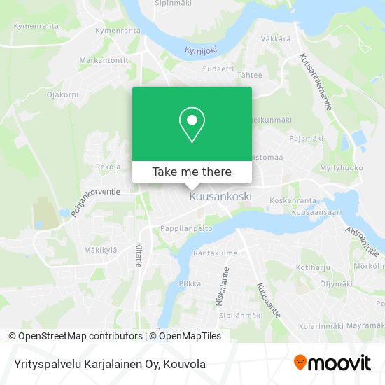 Yrityspalvelu Karjalainen Oy map