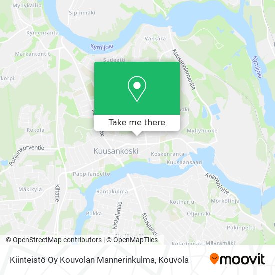 Kiinteistö Oy Kouvolan Mannerinkulma map