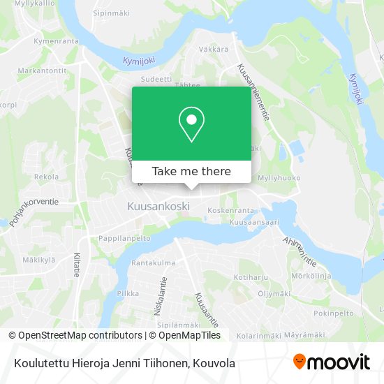 Koulutettu Hieroja Jenni Tiihonen map