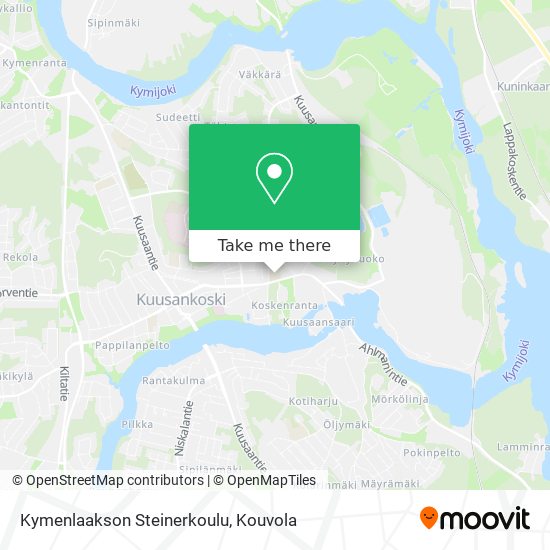 Kymenlaakson Steinerkoulu map