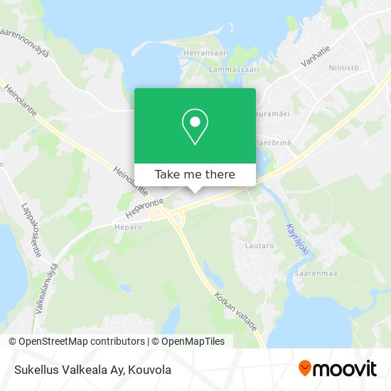 Sukellus Valkeala Ay map