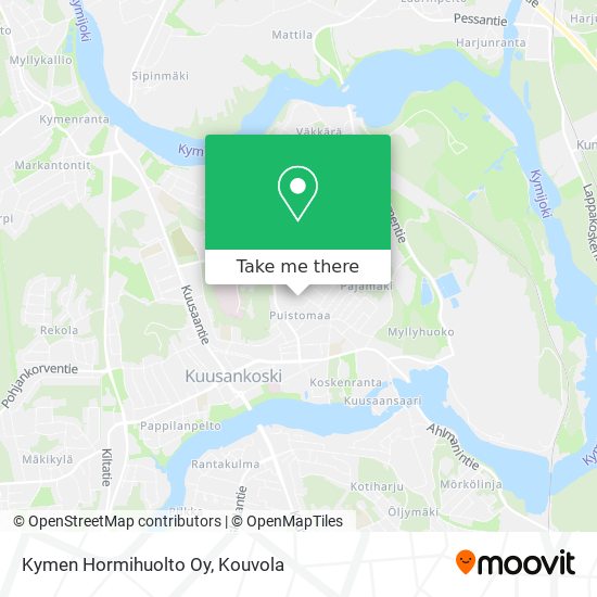 Kymen Hormihuolto Oy map