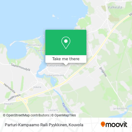 Parturi-Kampaamo Raili Pyykkinen map