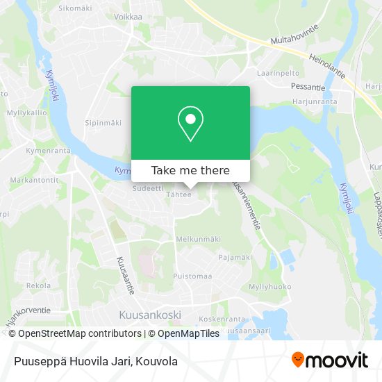 Puuseppä Huovila Jari map