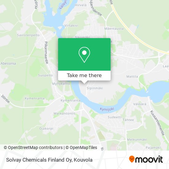 Solvay Chemicals Finland Oy map