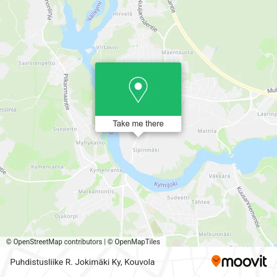 Puhdistusliike R. Jokimäki Ky map