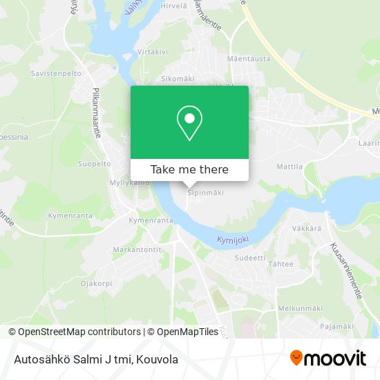 Autosähkö Salmi J tmi map