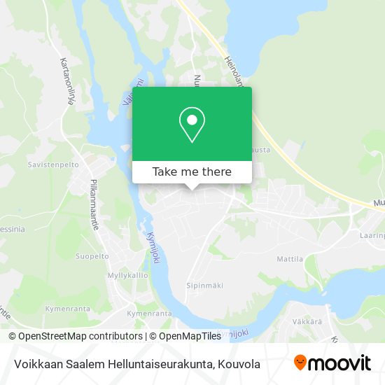 Voikkaan Saalem Helluntaiseurakunta map