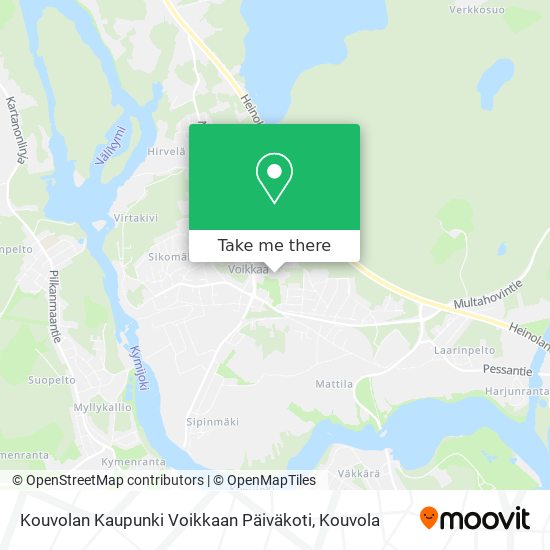 Kouvolan Kaupunki Voikkaan Päiväkoti map