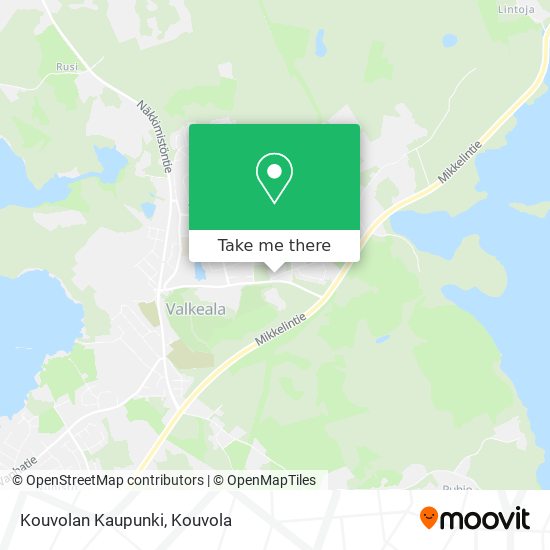 Kouvolan Kaupunki map