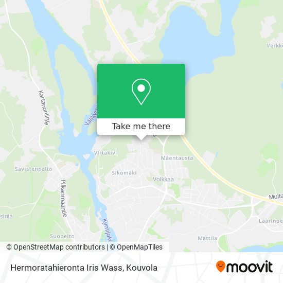 Hermoratahieronta Iris Wass map