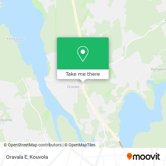 Oravala E map
