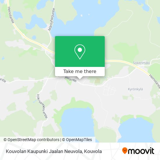 Kouvolan Kaupunki Jaalan Neuvola map