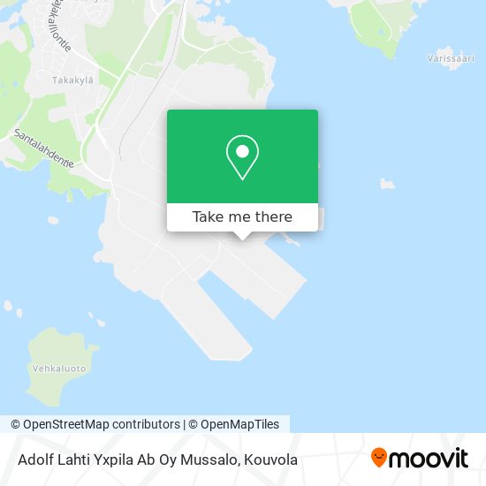 Adolf Lahti Yxpila Ab Oy Mussalo map