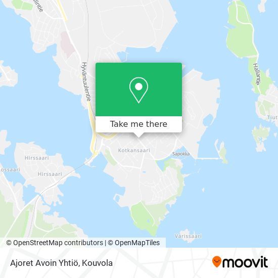 Ajoret Avoin Yhtiö map