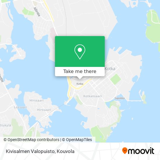 Kivisalmen Valopuisto map