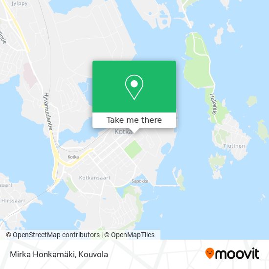 Mirka Honkamäki map