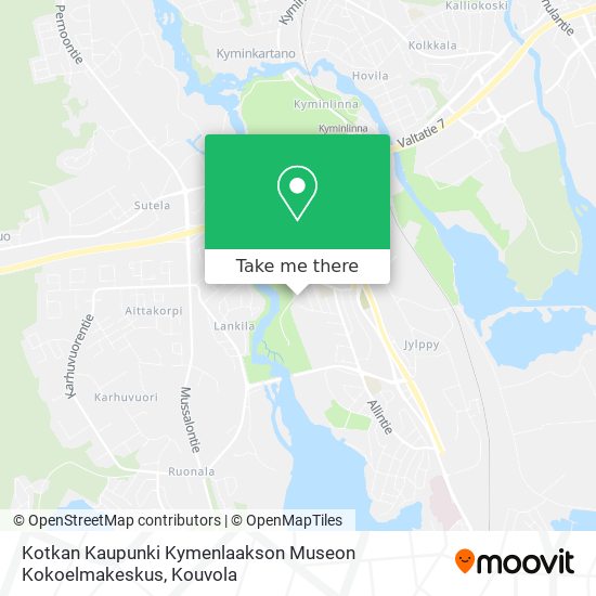 Kotkan Kaupunki Kymenlaakson Museon Kokoelmakeskus map