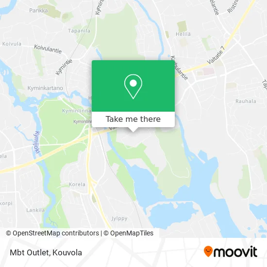 Mbt Outlet map