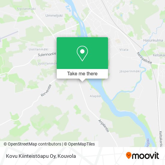 Kovu Kiinteistöapu Oy map