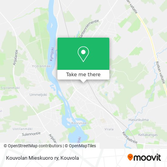 Kouvolan Mieskuoro ry map