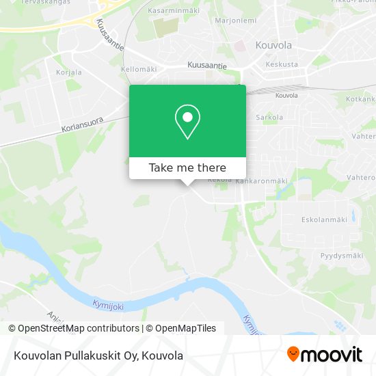 Kouvolan Pullakuskit Oy map