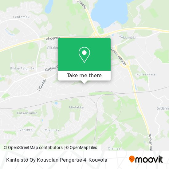 Kiinteistö Oy Kouvolan Pengertie 4 map