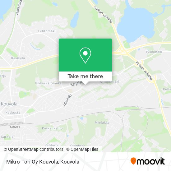 Mikro-Tori Oy Kouvola map
