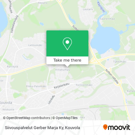 Siivouspalvelut Gerber Marja Ky map