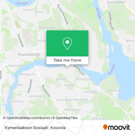 Kymenlaakson Sosiaali- map