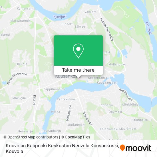 Kouvolan Kaupunki Keskustan Neuvola Kuusankoski map