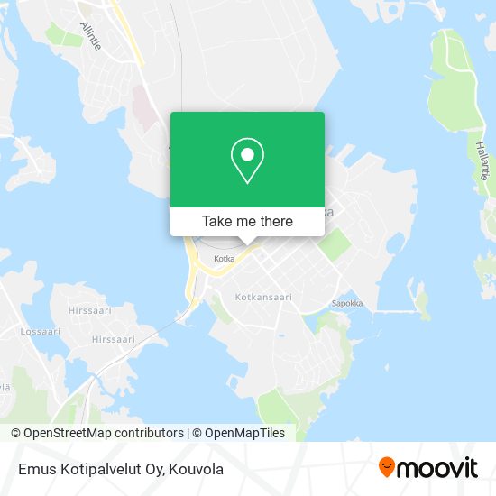 Emus Kotipalvelut Oy map
