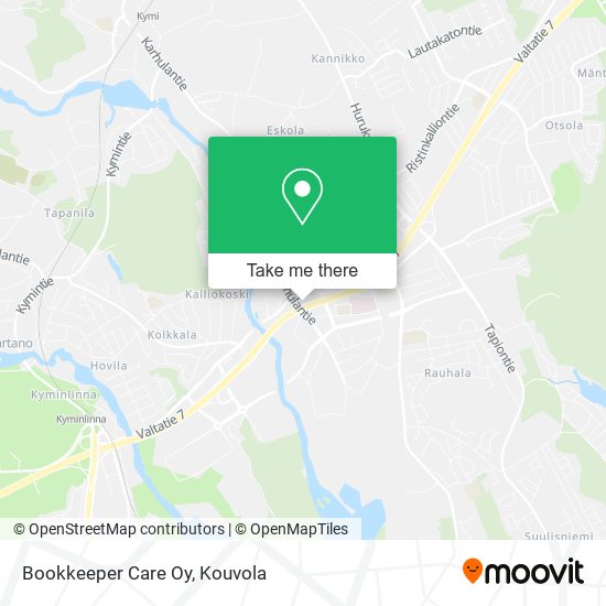 Bookkeeper Care Oy map