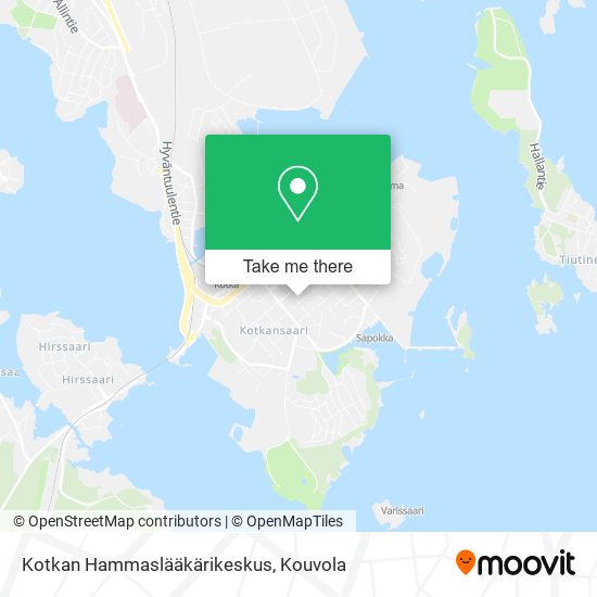 Kotkan Hammaslääkärikeskus map
