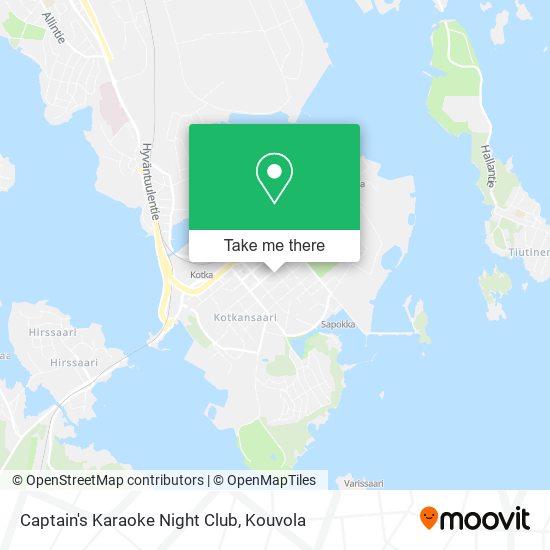 Captain's Karaoke Night Club map