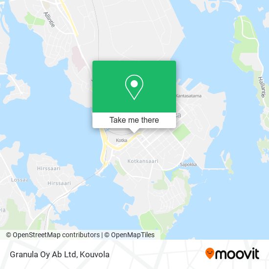 Granula Oy Ab Ltd map